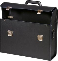 FORUM Werkzeug-Tasche Leder 370x110x260mm