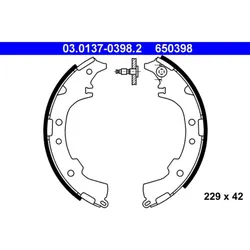 Bremsbackensatz ATE 03.0137-0398.2 für Daihatsu Terios
