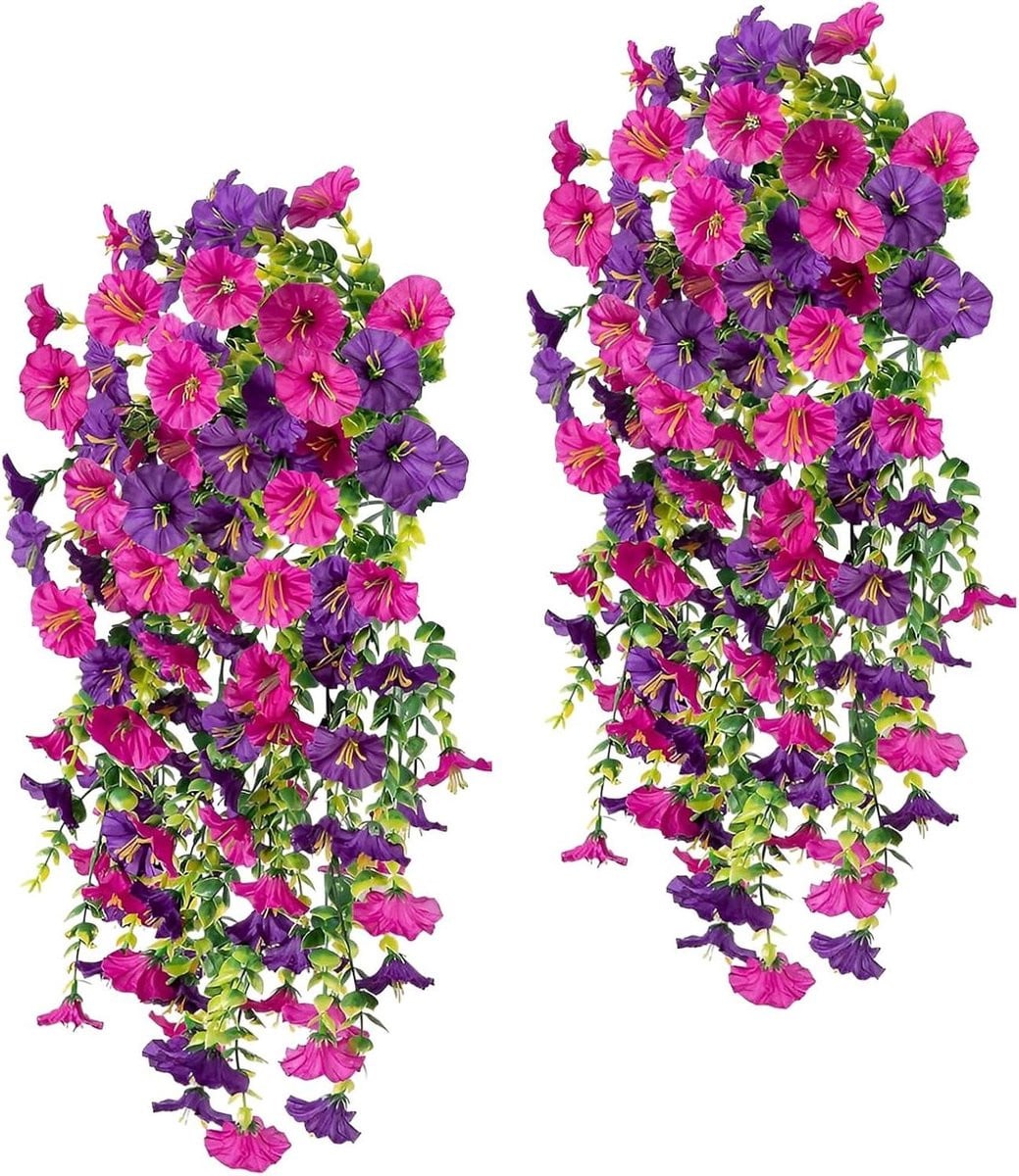 UV-bestendige kunstbloemen voor buiten decoratie - 4x 75 cm