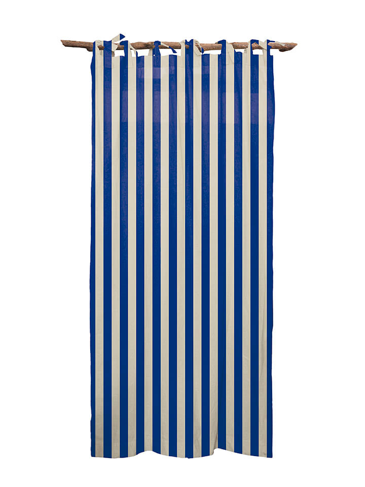 The Wild Hug Gardine in Blau - (L)245 x (B)137 cm - onesize