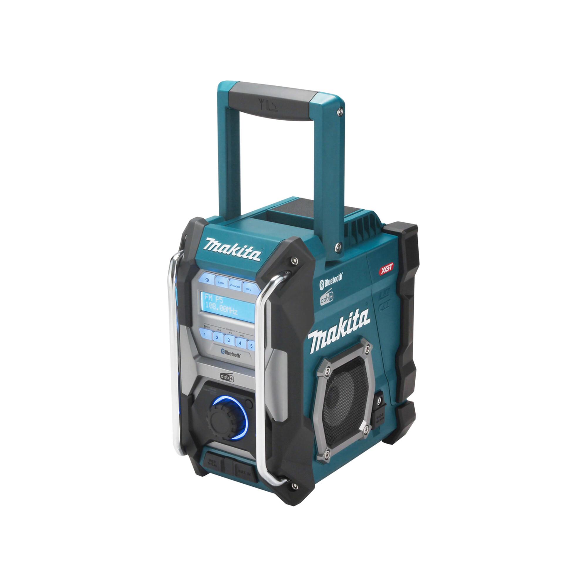 Makita Akku-Baustellenradio MR004GZ)