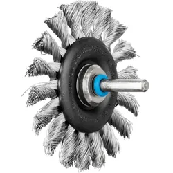 PFERD TOOLS Rundbürste gezopft RBG Edelstahl-Draht mit Schaft - 43107003