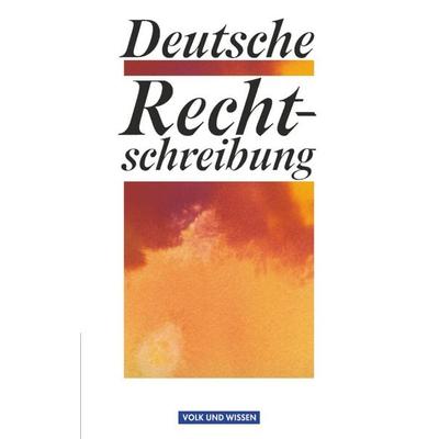 Deutsche Rechtschreibung, Taschenbuch von Helga Richter, Volk und Wissen Verlag