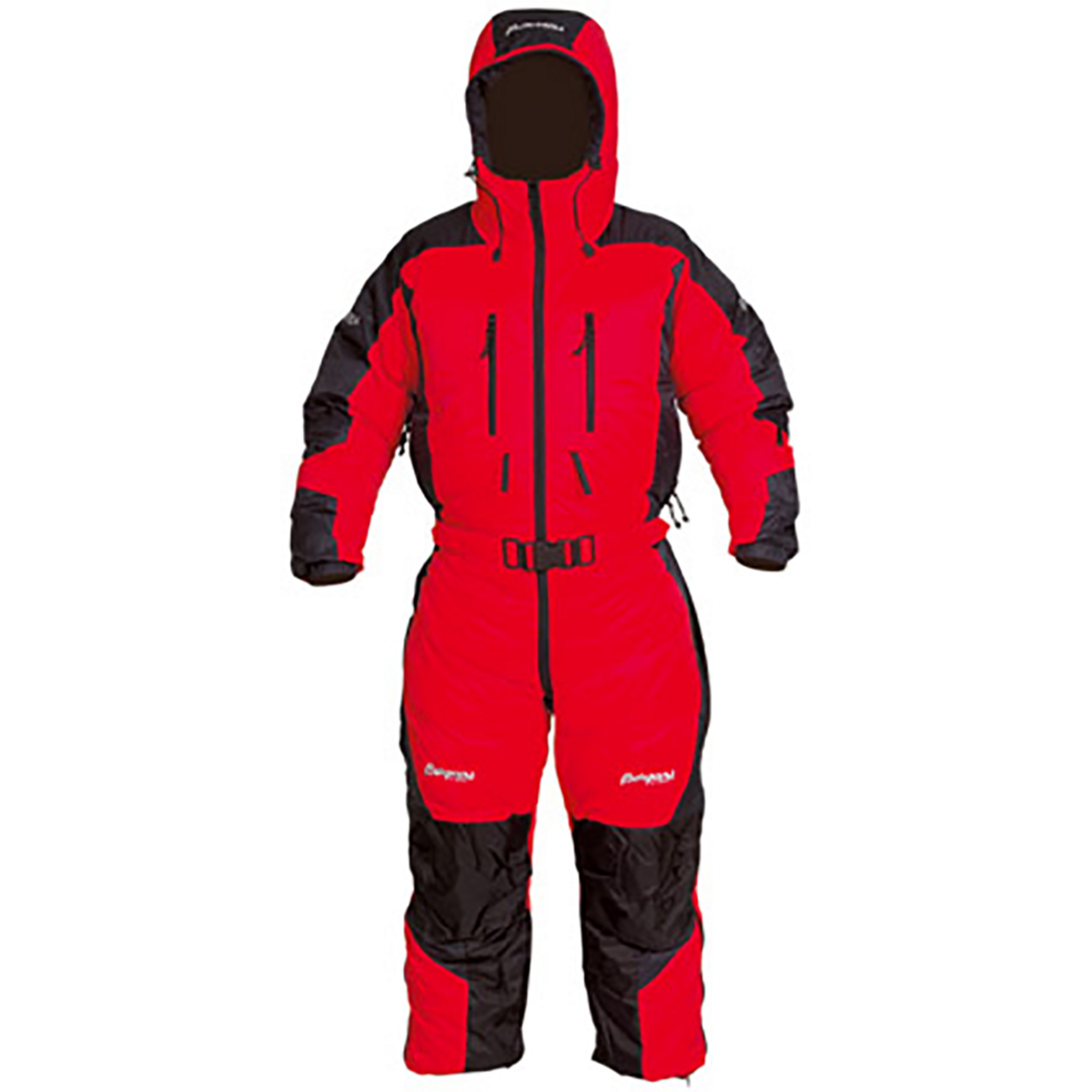 Bergans Expedition Down Overall Herren Overalls rot Größe M Expedition Widerstandsfähig Wasserabweisend