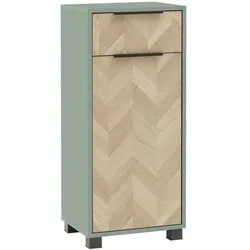 Möbelpartner Highboard »Piazza« grün, 40.3x90.9x33.1 cm
