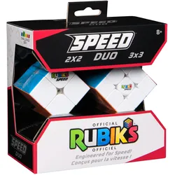 Spin Master SpinMaster Rubik's -Speed Duo Pack -2x2 Speed plus 3x3 Speed