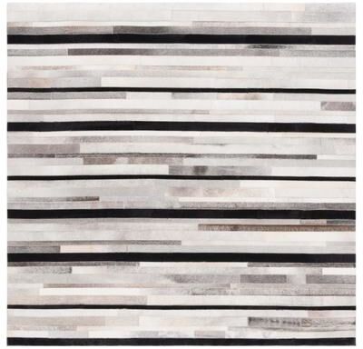 SAFAVIEH Handmade Studio Leather Arata Natural Hide Leather Rug