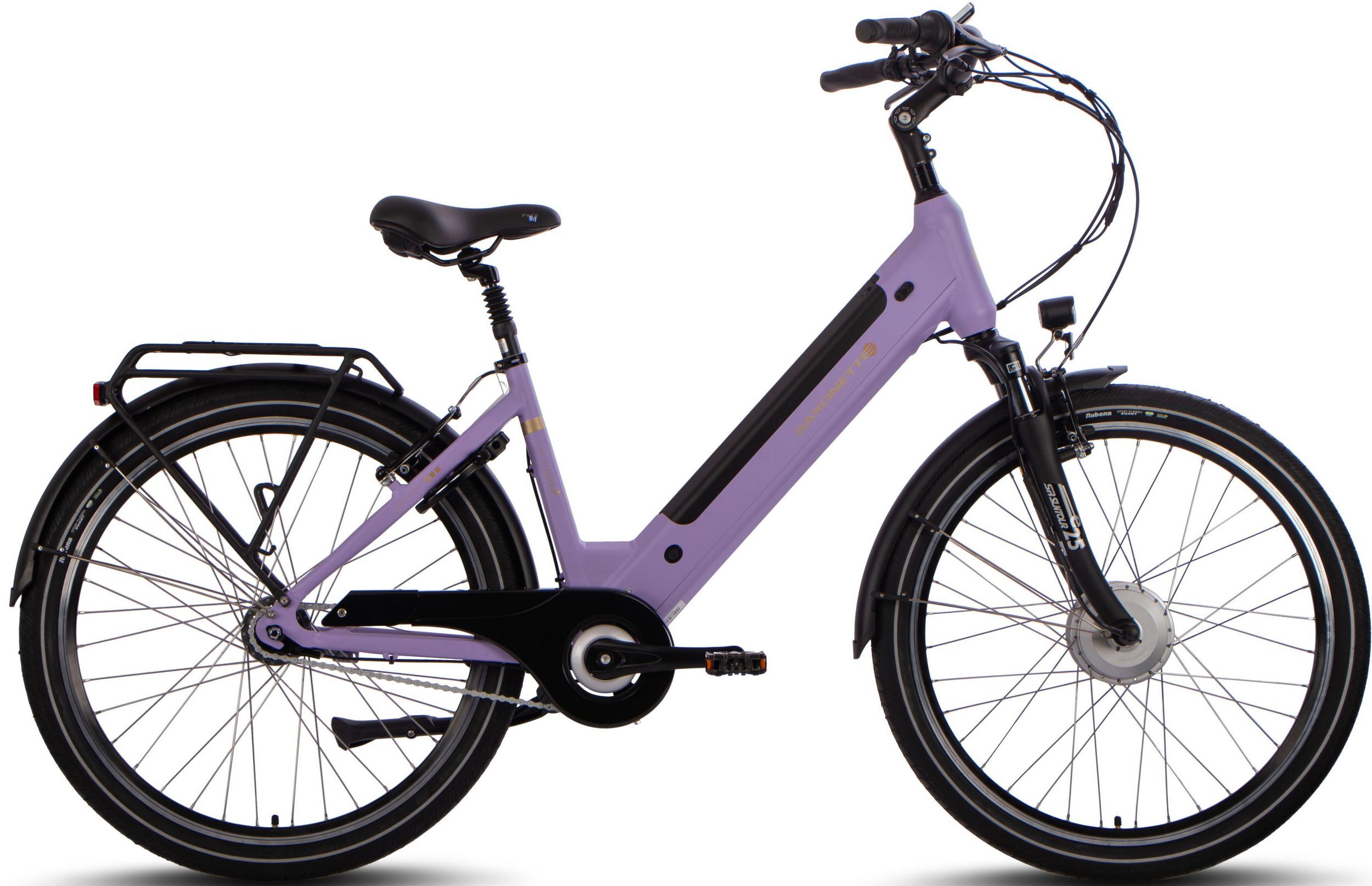 SAXONETTE Comfort Plus 4.0 E-Bike, integrieter Akku 417,6Wh Akku, 7GangRücktritt