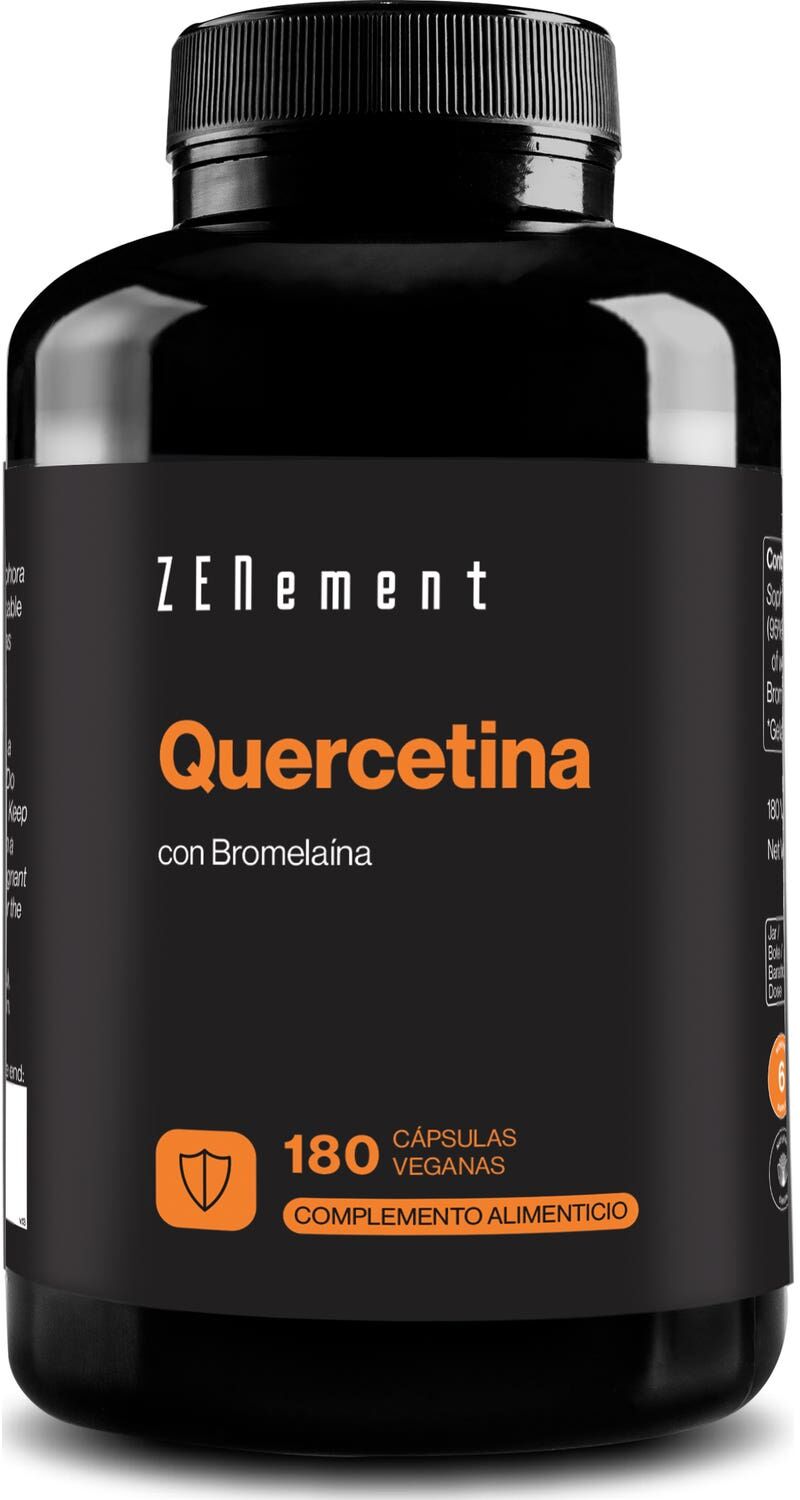 Zenement Quercetina Bromelaína 180 caps