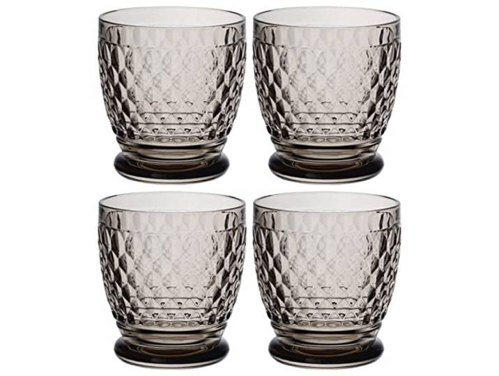 Villeroy & Boch 4er Set Boston Coloured Smoke Wasser- und Cocktail-Becher 200ml