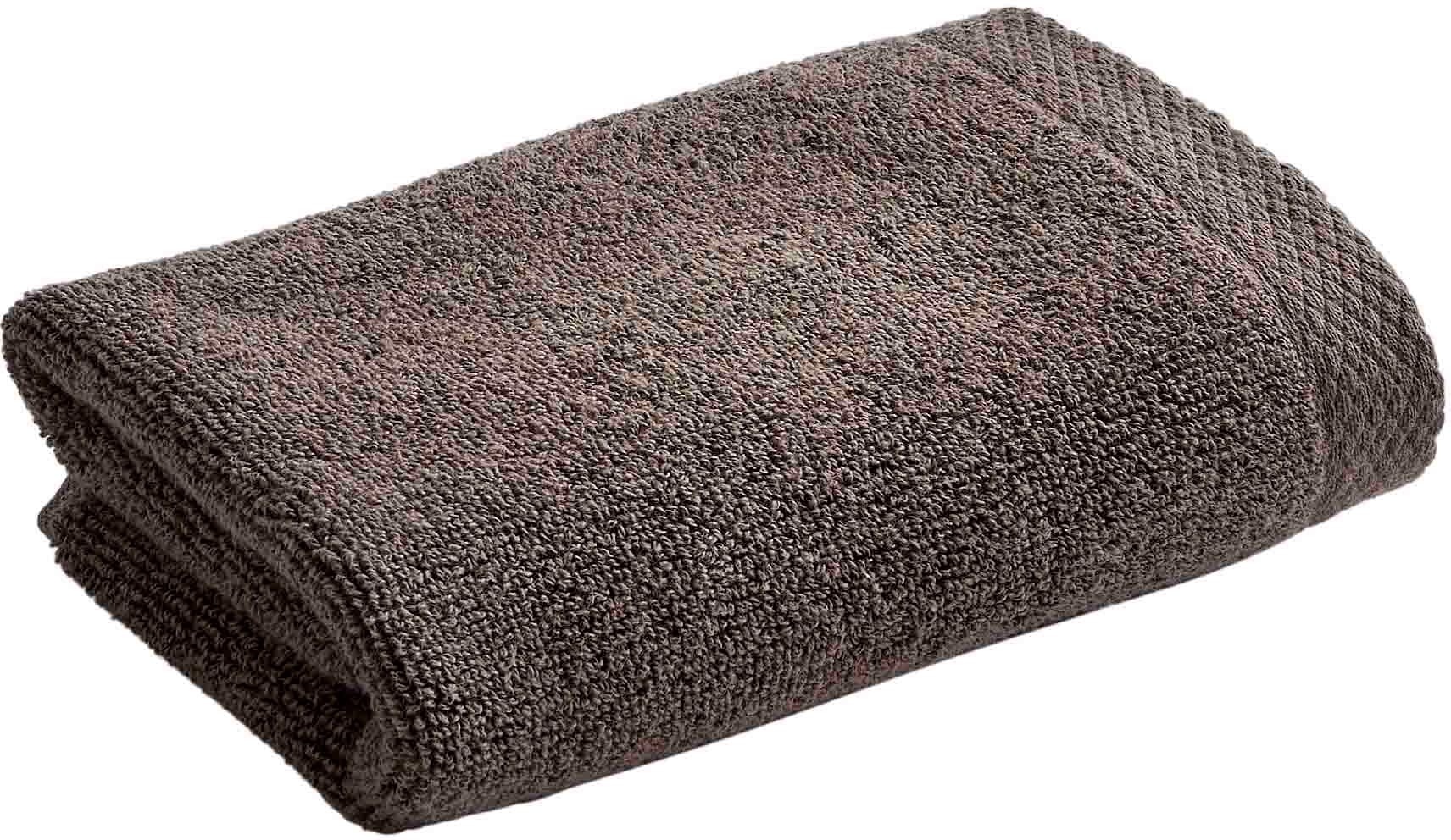 Waschlappen CHRISTY "LUXE", grau (soot), B:33cm L:33cm, Walkfrottier, Waschlappen, Waschlappen, Luxus Waschlappen in Premium Qualität mit 730g/m², 33x33cm, 6er Set soot B/L: 33cm x 33cm