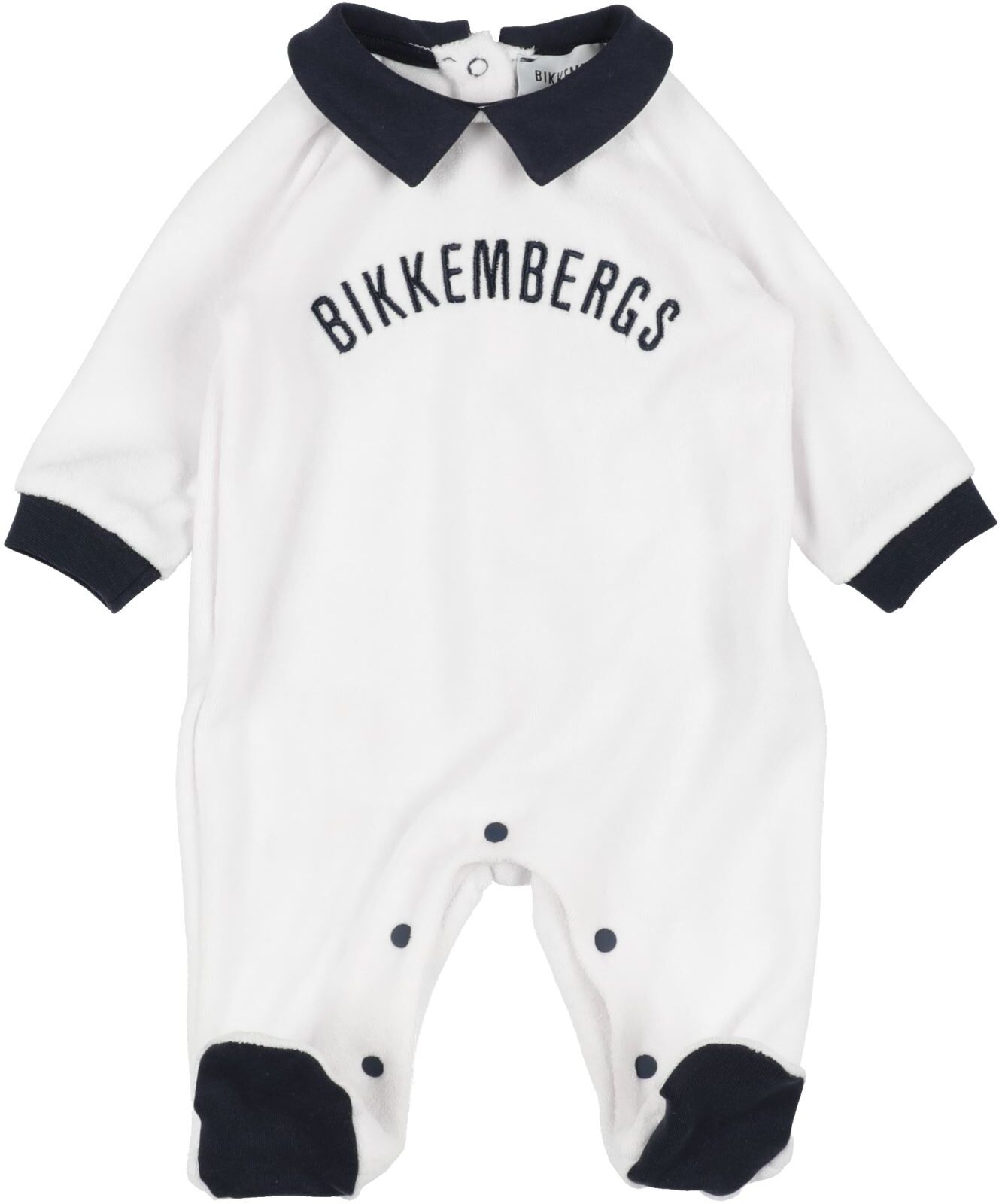 Bikkembergs Pelele y peto de bebé Niño Blanco 6 Niño
