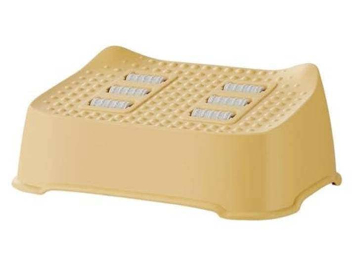 UIYdrhDCG Toilettenhocker, Tragbarer Rutschfester Toiletten-Tritthocker for Büro-Fußhocker(Yellow)