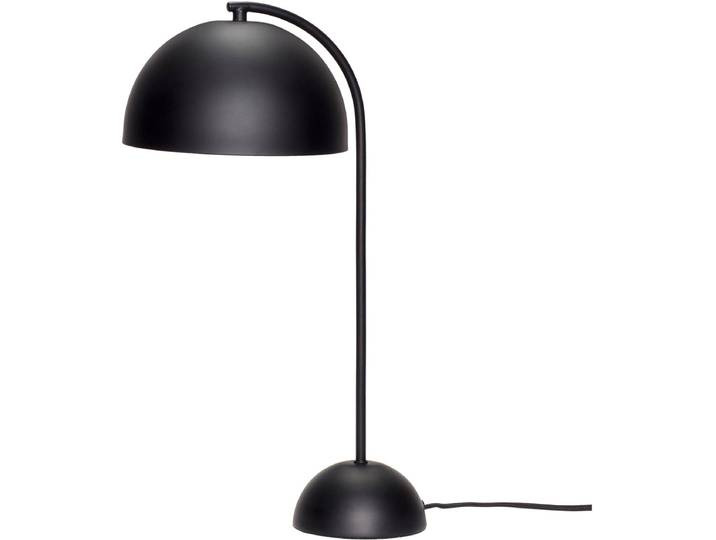 HÜBSCH INTERIOR - Tafellamp van zwart metaal - ø23xh48cm