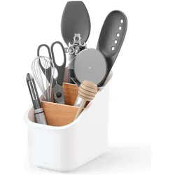 Umbra Aufbewahrungsbox Bellwood Nature/, Küchen Organizer, Weiss