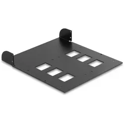 Delock 5.25? Metall Einbaurahmen für 2 x Wechselrahmen 47011 / 47005, SSD + Festplatte Zubehör