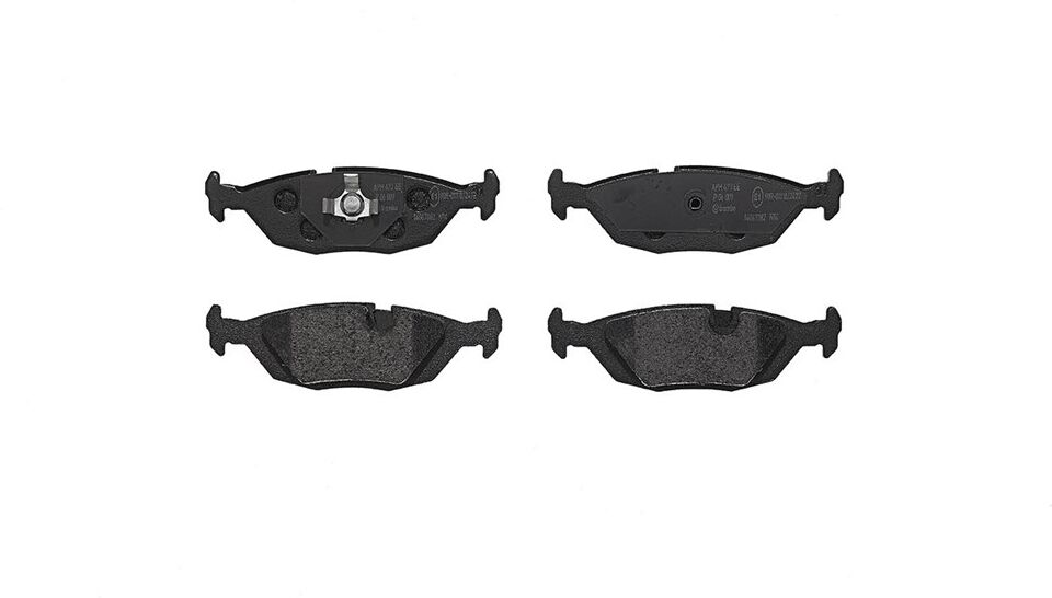 Brembo Bremsbelagsatz, Scheibenbremse Bremsbeläge, Richtungsgebunden P 06 009 Für Bmw