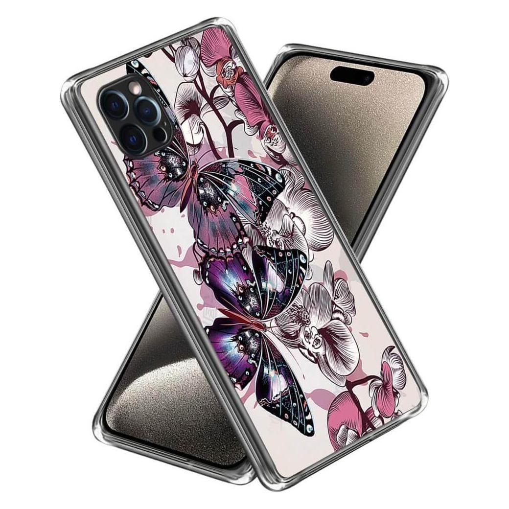 Cover-Discount iPhone 15 Pro - Cover Handyhülle IMD Butterflies (Apple iPhone 15 Pro) (660177801O)