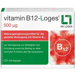 VITAMIN B12-LOGES 500 μg Kapseln 120 St
