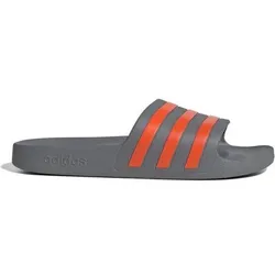 ADIDAS Herren Badeslipper Aqua adilette, Größe 43 in Grau Grau