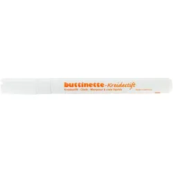 buttinette Kreidestift, weiß, Stärke 1–2 mm