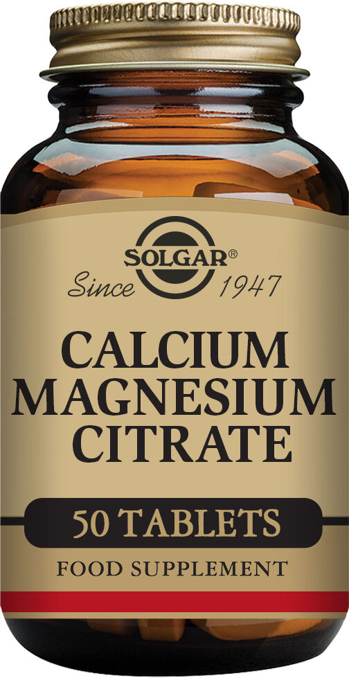 Solgar Calcium Magnesium Citrate Tablets 100 Units