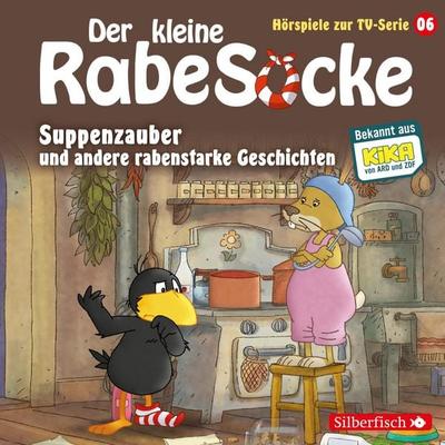 Suppenzauber, Gestrandet, Die Ringelsocke ist futsch! (Der kleine Rabe Socke - Hörspiele zur TV Serie 6) (Hörspiel) - Katja Grübel,Jan Strathmann,