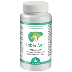 Dr. Jacob's Leber forte Bergamotte Mariendistel Cholin 60 St