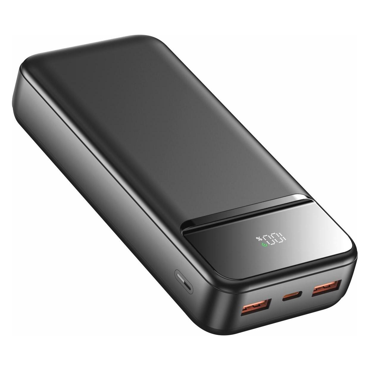 Swissten Power Bank 20000 Mah Power Line II Black (20000 mAh, 22.50 W, 74 Wh) (22013947)