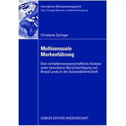 Multisensuale Markenführung, Fachbücher von Christiane Springer