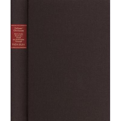 Forschungen und Materialien zur deutschen Aufklärung / Abteilung III: Indices. Kant-Index. Section 2: Indices zum Kantschen Ethikcorpus. Band 16.1: