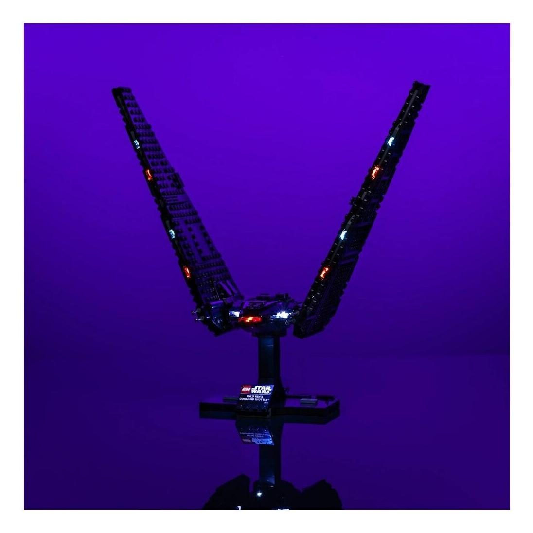 Light my bricks LMB 2.0 LED Licht Set für LEGO 75406 Star Wars - Kylo Rens Kommandoshuttle (75406)