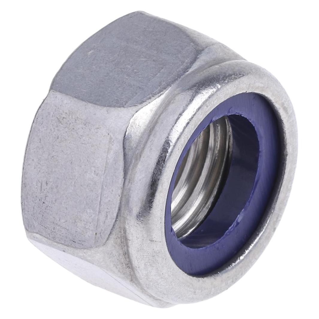 RS PRO Muttern selbstsichernd M16 (M16) (275692)