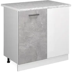 Vicco, Aktenschrank, Eckschrank für Hausrat R-Line (86 x 60 x 81.60 cm)