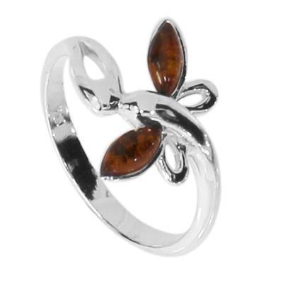 Fingerring OSTSEE-SCHMUCK "Ostsee-Schmuck Ring Schmetterling Ring Schmetterling" Gr. 58, silber, Fingerringe, Damen, 58 (18,5), Silber 925 (Sterlingsilber), Fingerring