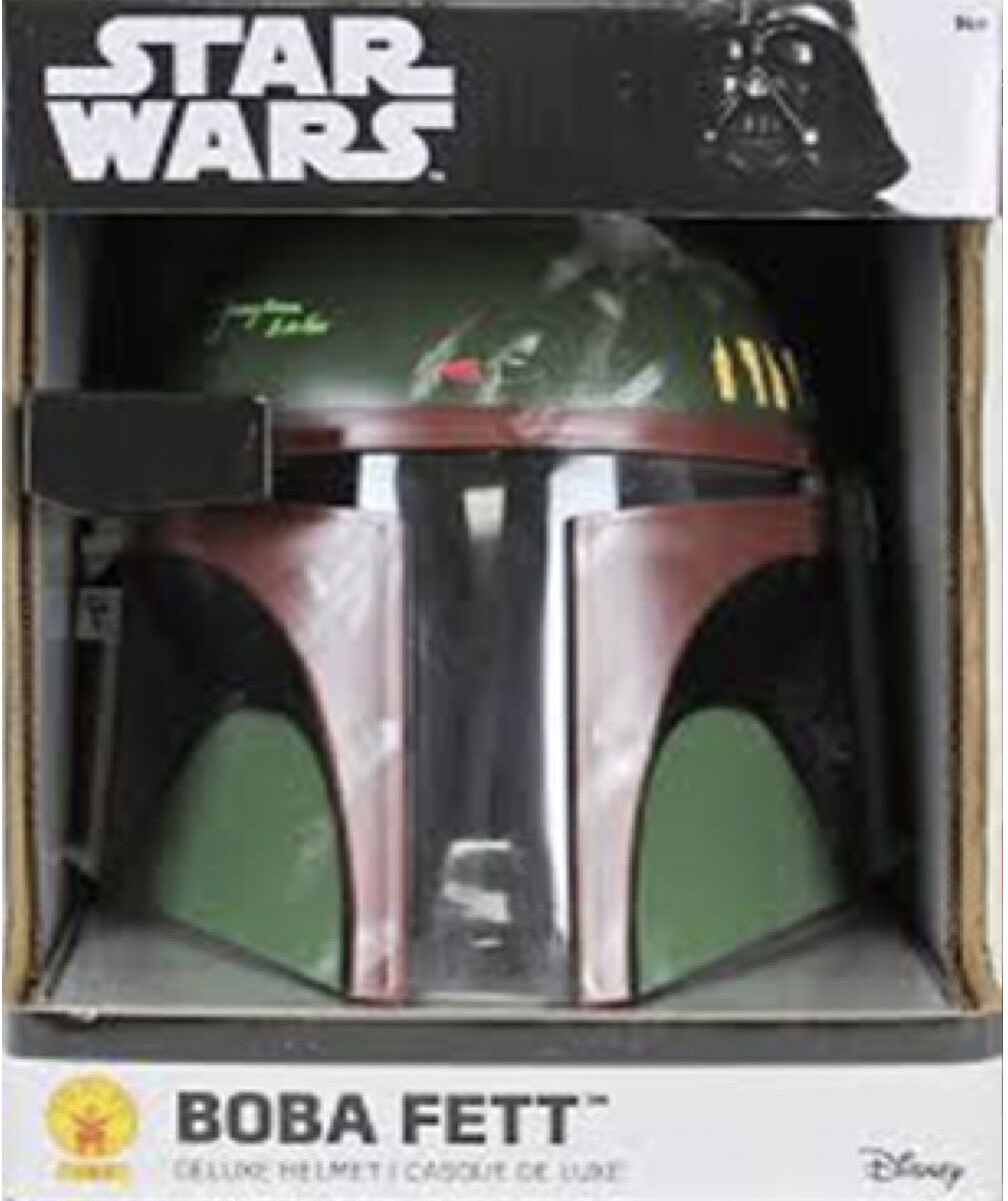 Casque adulte intégral Boba Fett luxe - Rubies