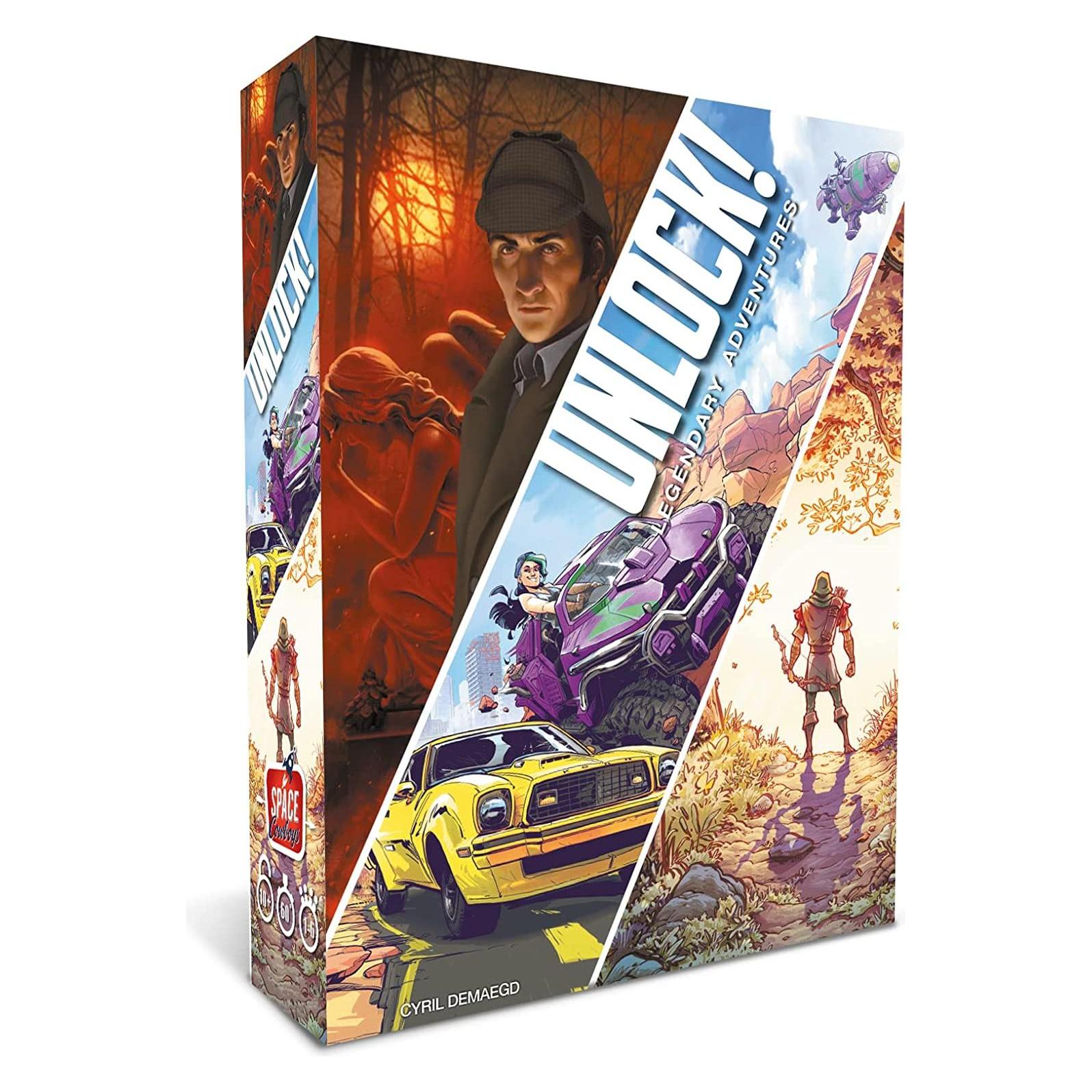Asmodée Unlock! Legendary Adventures - Ed. Italiana (Italienisch, 1 - 6 Spieler) (8989)