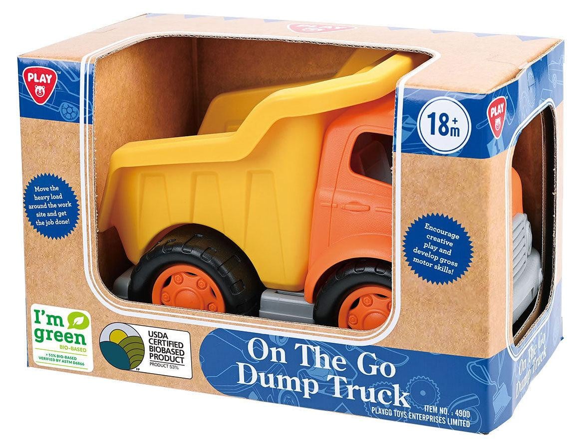Playgo biologisch afbreekbare kiepwagen, geel