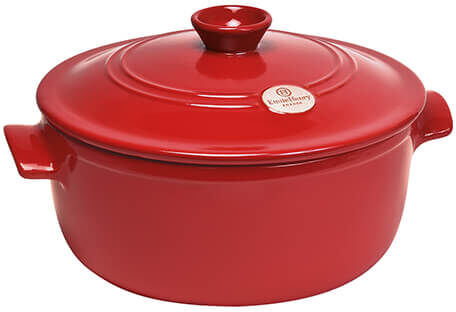 Emile Henry Burgundy 4.0L Casserole