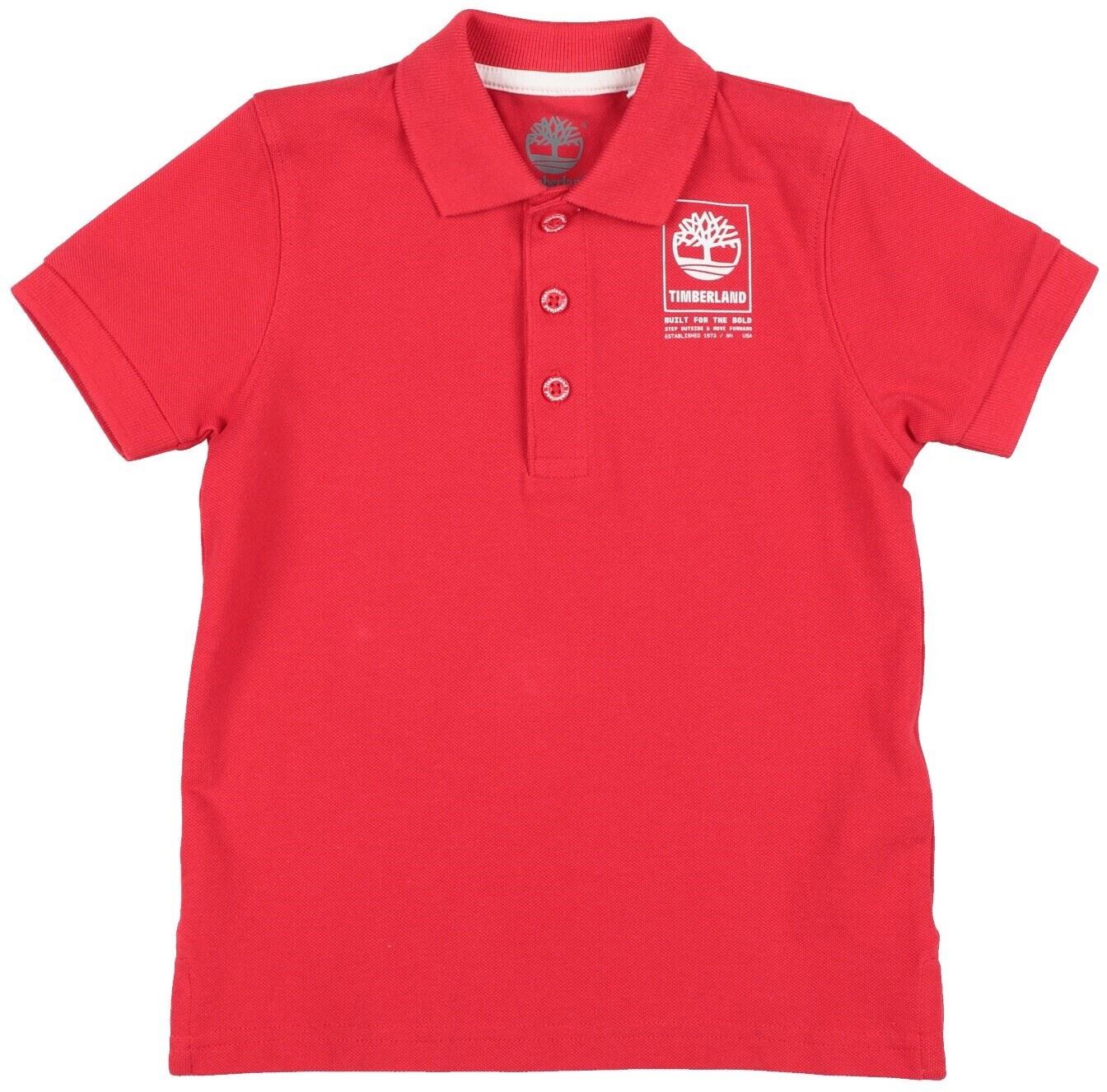 Timberland Polo Niño Rojo 5,6,8 Niño