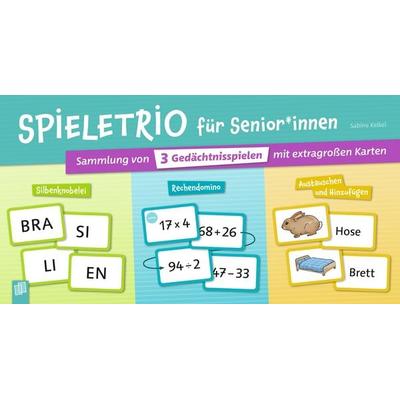 Spieletrio für Senioren und Seniorinnen