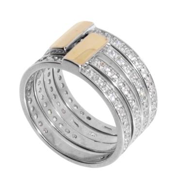 Fingerring OSTSEE-SCHMUCK "Ostsee-Schmuck Ring Sunny Exklusiv Ring Sunny Exklusiv" Gr. 56, silber, Fingerringe, Damen, 56 (17,8), Silber 925 (Sterlingsilber), Fingerring