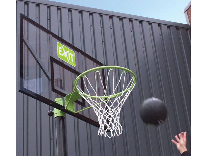Exit Basketballkorb Comet Wandmontage Schwarz, Grün 123x110x305 cm