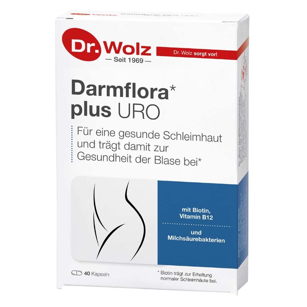 Darmflora plus URO Kapseln 40 St