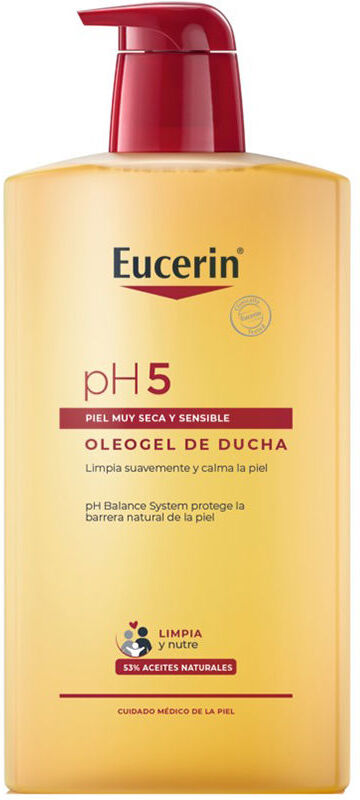 Eucerin PH5 aceite de ducha corporal 1000 ml