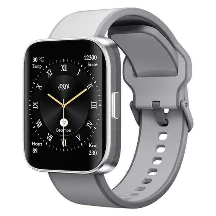 QCY Smartwatch Urban GS (S9), grau (47.30 mm, ohne SIM) (S9 grey Urban GT)