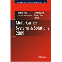 Multi-Carrier Systems & Solutions 2009, Fachbücher von Stefan Kaiser, Khaled Fazel, Armin Dammann, Simon Plass