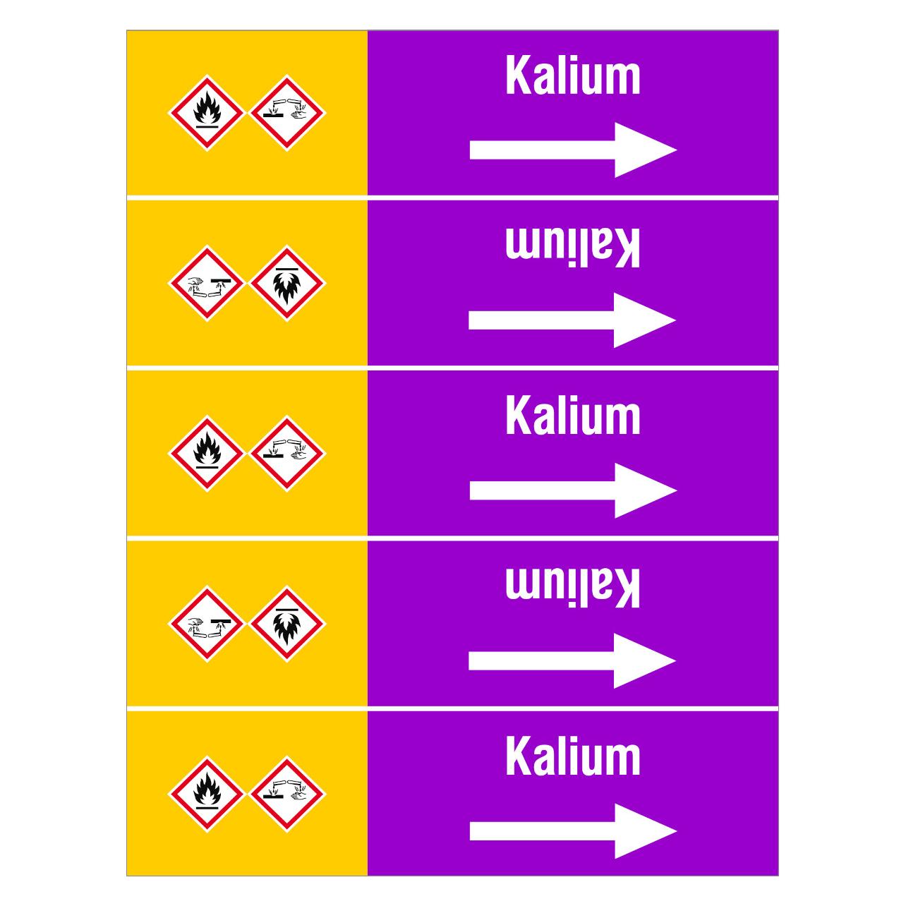 Brady ISO 20560 Rohrmarkierer - Laugen (318986)