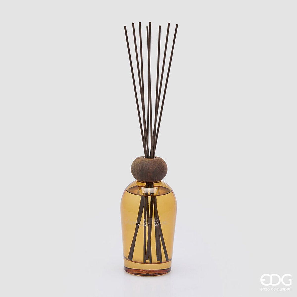 EDG Enzo De Gasperi Geurstokjes Aromatic Hinoki in opaalglas 500ml H18.5 cm