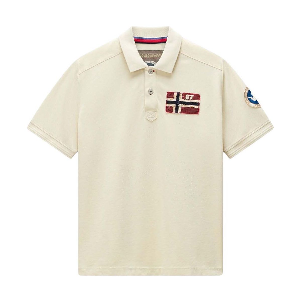 Napapijri E-archive Polo Softshell putty n5e (N5E) XXL NP0A8BLHN5E1001
